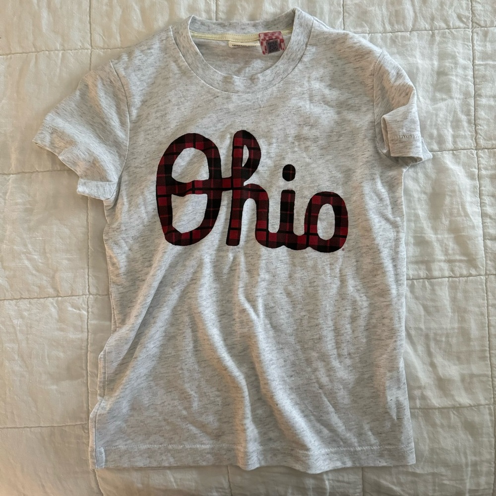 Youth Ohio Script Plaid Homage